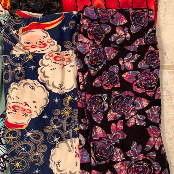 9 pairs of one size Lularoe leggings - Picture 5 of 5